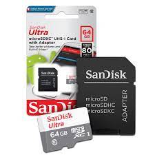 SANDISK MICRO SD FOR NINTENDO SWITCH 64GB