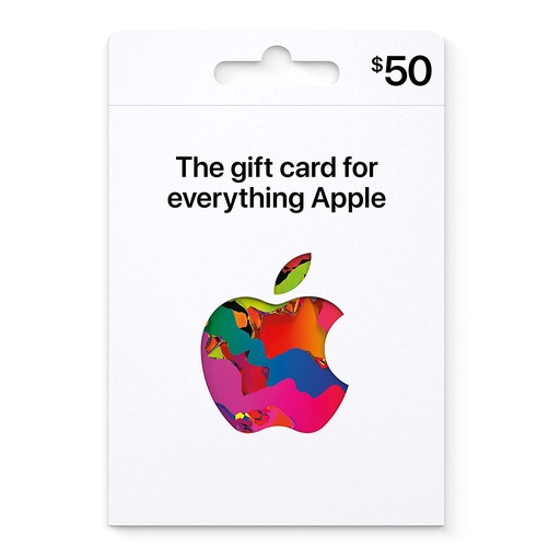 APPLE GIFT CARD 50$